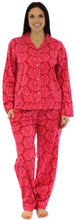 Load image into Gallery viewer, bSoft Women's Bamboo Flannel Long Sleeve Pajamas