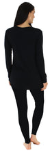 Load image into Gallery viewer, bSoft Women’s Bamboo Jersey Long Sleeve Tunic and Leggings Pajama Set