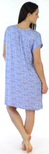 Load image into Gallery viewer, bSoft Women's Bamboo Jersey Button Up Sleep Dress Pajama