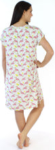 Load image into Gallery viewer, bSoft Women's Bamboo Jersey Button Up Sleep Dress Pajama