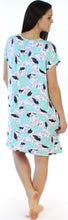 Load image into Gallery viewer, bSoft Women's Bamboo Jersey Button Up Sleep Dress Pajama