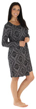 Load image into Gallery viewer, bSoft Women’s Bamboo Jersey Long Sleeve Sleepshirt
