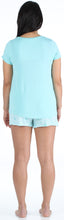 Load image into Gallery viewer, bSoft Women's Bamboo Jersey Short Sleeve Top and Shorts Pajama Set