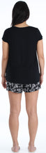 Load image into Gallery viewer, bSoft Women's Bamboo Jersey Short Sleeve Top and Shorts Pajama Set