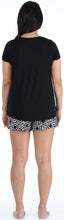 Load image into Gallery viewer, bSoft Women's Bamboo Jersey Short Sleeve Top and Shorts Pajama Set