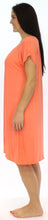 Load image into Gallery viewer, bSoft Women's Bamboo Jersey Button Up Sleep Dress Pajama