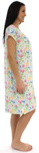 Load image into Gallery viewer, bSoft Women's Bamboo Jersey Button Up Sleep Dress Pajama