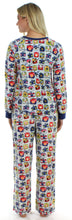 Load image into Gallery viewer, Frankie & Johnny Women's Fleece Long Sleeve Pajama Set
