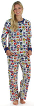 Load image into Gallery viewer, Frankie & Johnny Women's Fleece Long Sleeve Pajama Set