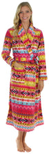 Load image into Gallery viewer, Frankie & Johnny Women's Fleece Long Robe