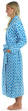 Load image into Gallery viewer, Frankie & Johnny Women's Fleece Long Robe