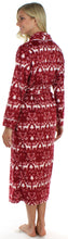 Load image into Gallery viewer, Frankie & Johnny Women's Fleece Long Robe