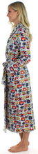 Load image into Gallery viewer, Frankie & Johnny Women's Fleece Long Robe