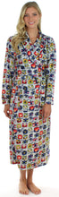Load image into Gallery viewer, Frankie & Johnny Women's Fleece Long Robe