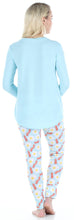 Load image into Gallery viewer, Frankie & Johnny Women’s Knit Food Themed Tunic and Leggings Pajamas Set