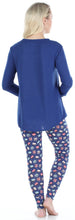 Load image into Gallery viewer, Frankie & Johnny Women’s Knit Food Themed Tunic and Leggings Pajamas Set