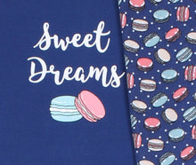 Load image into Gallery viewer, Frankie & Johnny Women’s Knit Food Themed Tunic and Leggings Pajamas Set