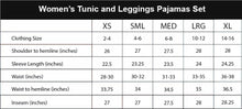 Load image into Gallery viewer, Frankie & Johnny Women’s Knit Food Themed Tunic and Leggings Pajamas Set