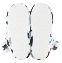 Load image into Gallery viewer, PajamaMania Women’s Fleece Slipper Boots with Rubber Soles