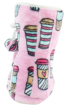 Load image into Gallery viewer, PajamaMania Women’s Fleece Slipper Boots with Rubber Soles