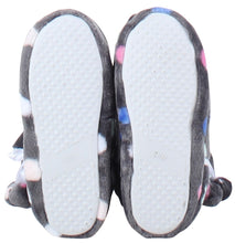 Load image into Gallery viewer, PajamaMania Women’s Fleece Slipper Boots with Rubber Soles