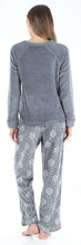 Load image into Gallery viewer, PajamaMania Women’s Fleece Long Sleeve Pajama Set