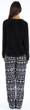 Load image into Gallery viewer, PajamaMania Women’s Fleece Long Sleeve Pajama Set