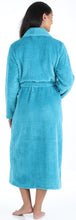 Load image into Gallery viewer, Sleepyheads Women’s Plush Fleece Robe Jacquard Long Sleeve Bathrobe