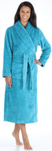 Load image into Gallery viewer, Sleepyheads Women’s Plush Fleece Robe Jacquard Long Sleeve Bathrobe