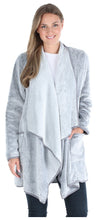 Load image into Gallery viewer, Sleepyheads Pajama Women's Fleece Long Sleeve Wrap Robe Cardigan with Pockets