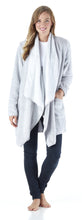 Load image into Gallery viewer, Sleepyheads Pajama Women's Fleece Long Sleeve Wrap Robe Cardigan with Pockets