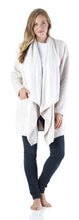 Load image into Gallery viewer, Sleepyheads Pajama Women's Fleece Long Sleeve Wrap Robe Cardigan with Pockets