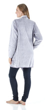 Load image into Gallery viewer, Sleepyheads Pajama Women's Fleece Long Sleeve Wrap Robe Cardigan with Pockets