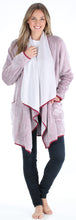 Load image into Gallery viewer, Sleepyheads Pajama Women's Fleece Long Sleeve Wrap Robe Cardigan with Pockets