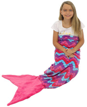 Load image into Gallery viewer, Sleepyheads Fleece Mermaid Tail Blanket for Kids and Adults