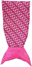 Load image into Gallery viewer, Sleepyheads Fleece Mermaid Tail Blanket for Kids and Adults