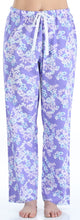 Load image into Gallery viewer, Sleepyheads Women's Poplin Cotton Short Sleeve Button Up Top and Pants Pajama Set