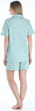 Load image into Gallery viewer, Sleepyheads Women's Sleepwear Cotton Short Sleeve Button-Up Top and Shorts Pajama Set