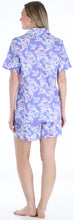 Load image into Gallery viewer, Sleepyheads Women's Sleepwear Cotton Short Sleeve Button-Up Top and Shorts Pajama Set