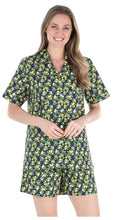 Load image into Gallery viewer, Sleepyheads Women's Sleepwear Cotton Short Sleeve Button-Up Top and Shorts Pajama Set