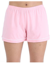 Load image into Gallery viewer, Sleepyheads Women's Stretchy Jersey Short Sleeve Button Up Top and Shorts Pajama Set