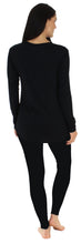 Load image into Gallery viewer, bSoft Women’s Bamboo Jersey Long Sleeve Tunic and Leggings Pajama Set
