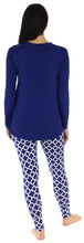 Load image into Gallery viewer, bSoft Women’s Bamboo Jersey Long Sleeve Tunic and Leggings Pajama Set
