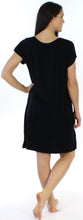 Load image into Gallery viewer, bSoft Women&#39;s Bamboo Jersey Button Up Sleep Dress Pajama
