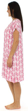 Load image into Gallery viewer, bSoft Women&#39;s Bamboo Jersey Button Up Sleep Dress Pajama
