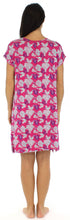 Load image into Gallery viewer, bSoft Women&#39;s Bamboo Jersey Button Up Sleep Dress Pajama
