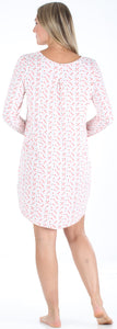 bSoft Women’s Bamboo Jersey Long Sleeve Sleepshirt