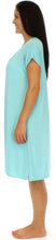 Load image into Gallery viewer, bSoft Women&#39;s Bamboo Jersey Button Up Sleep Dress Pajama
