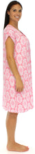 Load image into Gallery viewer, bSoft Women&#39;s Bamboo Jersey Button Up Sleep Dress Pajama
