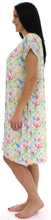 Load image into Gallery viewer, bSoft Women&#39;s Bamboo Jersey Button Up Sleep Dress Pajama
